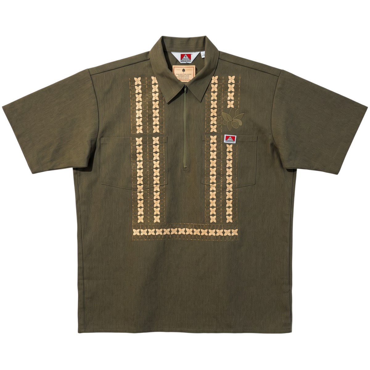 KA'EO x Ben Davis - Barong U-Shaped Print